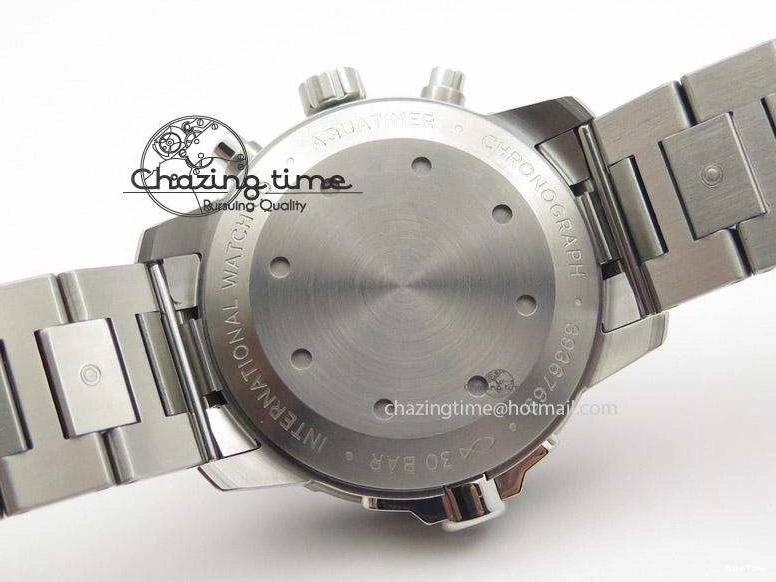 MIROTIME 0228 Versatile Aquatimer Chrono IW376803 V6F 1:1 Best Edition White Dial On SS Bracelet A 7359